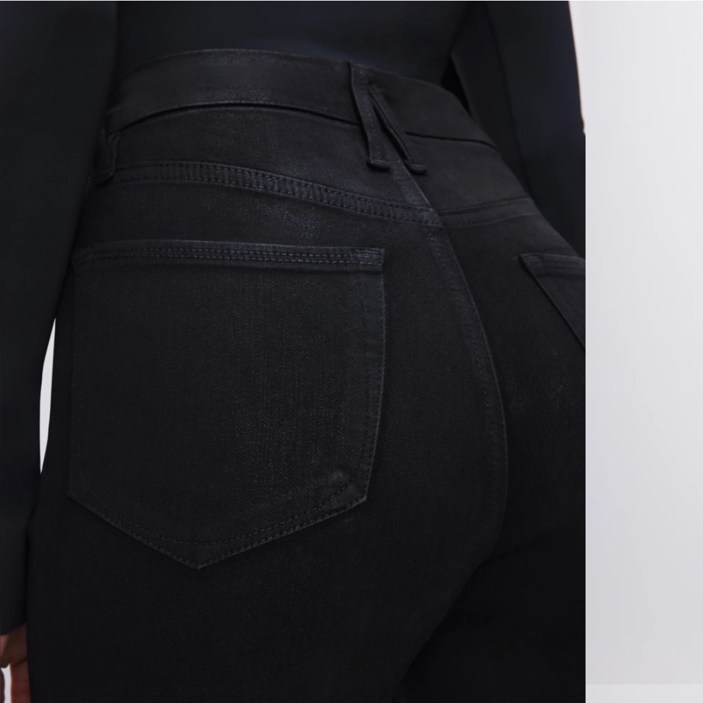 Goodlegs Coated Straight Jeans